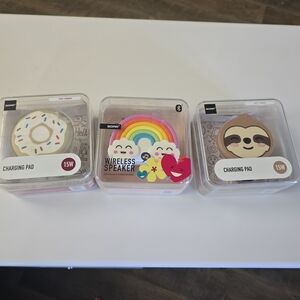 Source Unknown Rainbow Speaker and Fun Charging Pads